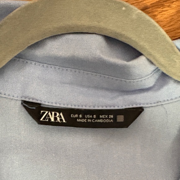 Zara Men's Light Blue Casual Shirt - Picture 1 of 2